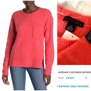 Sanctuary ultra soft pocketed sweater red